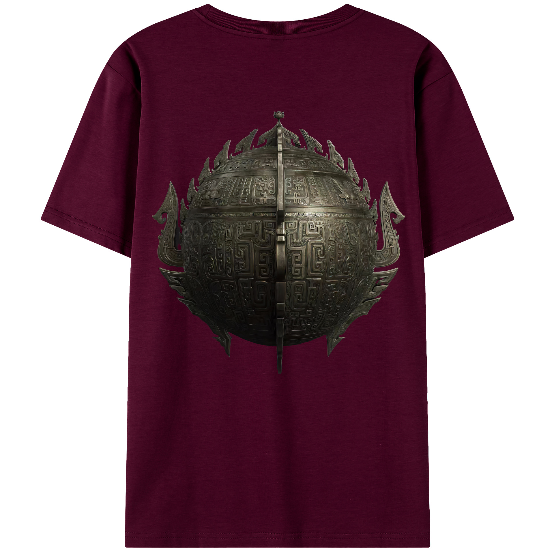 （画像用） Ne Zha 2 ナタ 魔童の大暴れ レディース半袖Tシャツ(バックプリント)